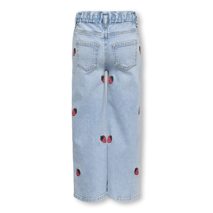 Kids Only KMGLUNA BERRY PAPERBAG WIDE DNM Blue