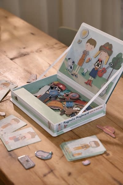 Little Dutch Magnetisch speelbord Jim & Rosa FSC