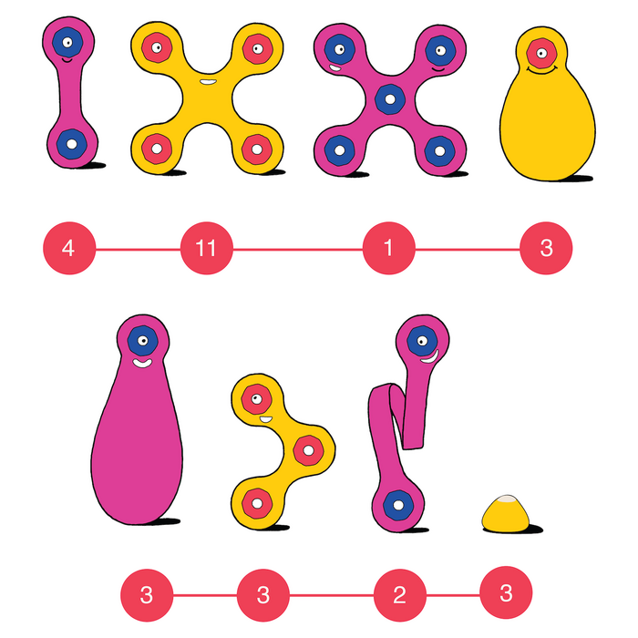 Clixo Clixo | Crew Pack - Pink/Yellow