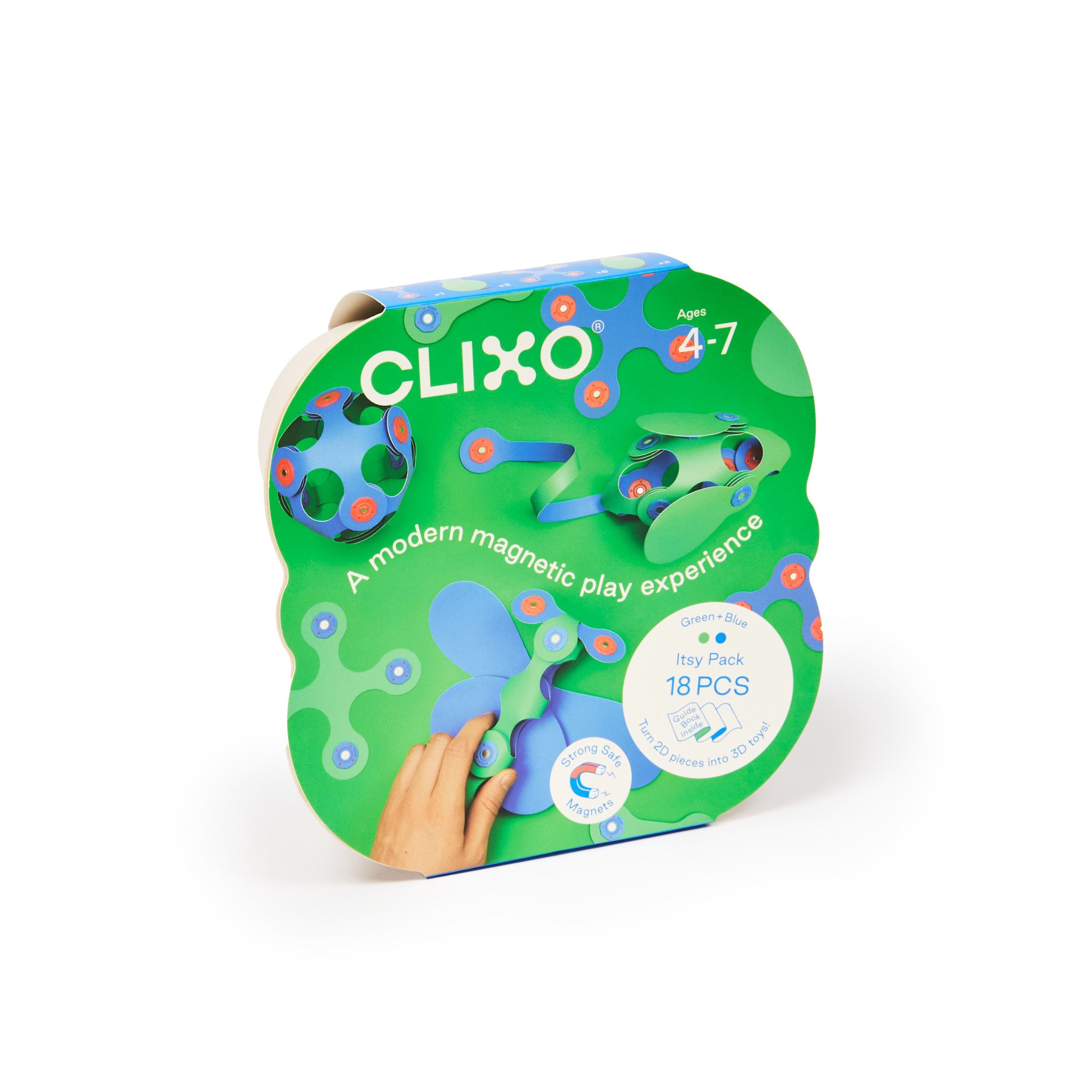 Clixo Clixo | Itsy Pack - Green / Blue