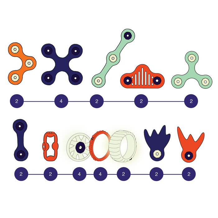 Clixo Clixo | Mars Rovers - Expedition Pack