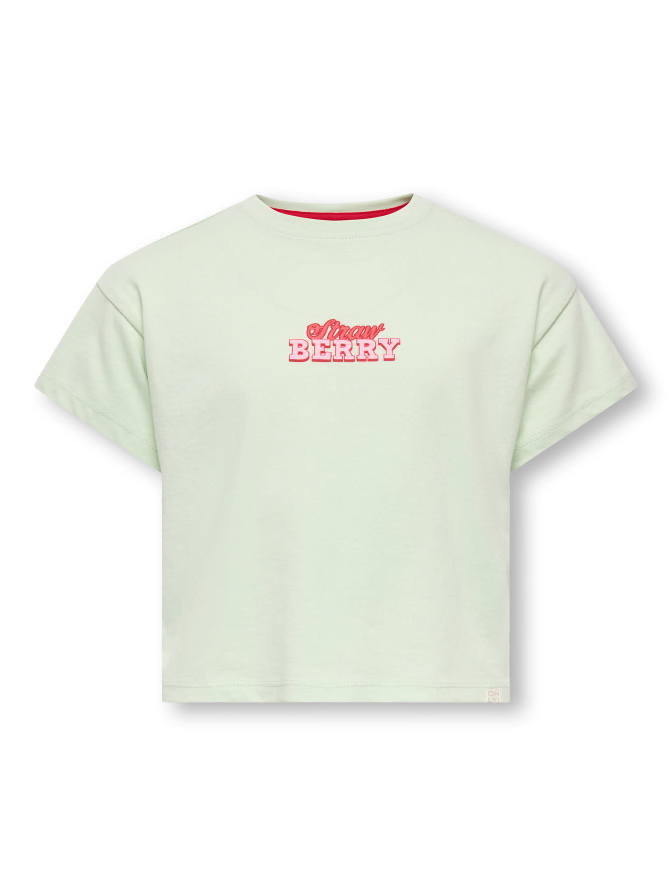 Kids Only KMGBELINDA LIFE SS REG PRINTED TEE JRS Green