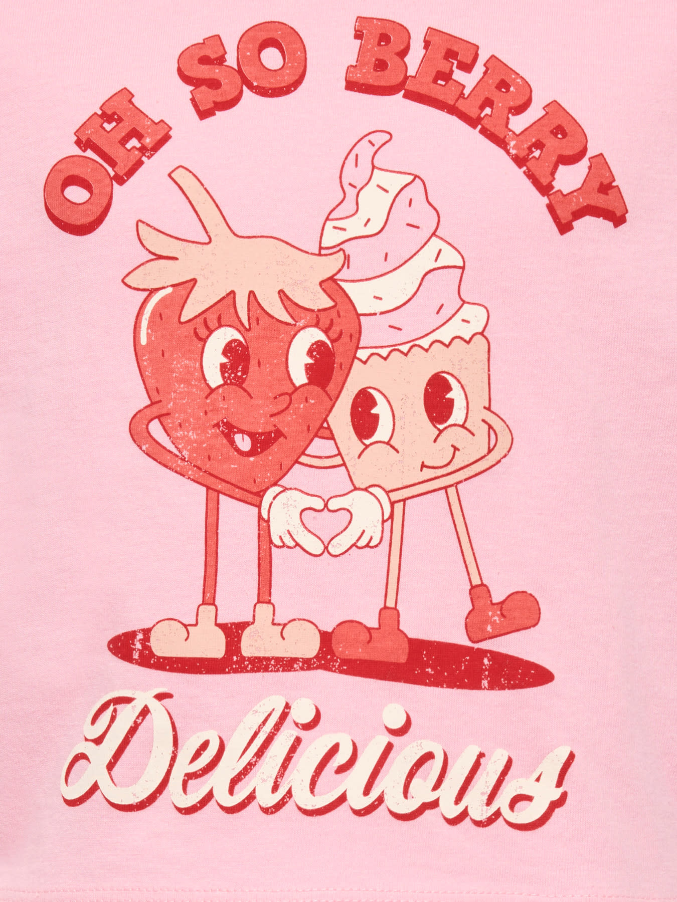 Kids Only KMGBELINDA LIFE SS REG PRINTED TEE JRS Red