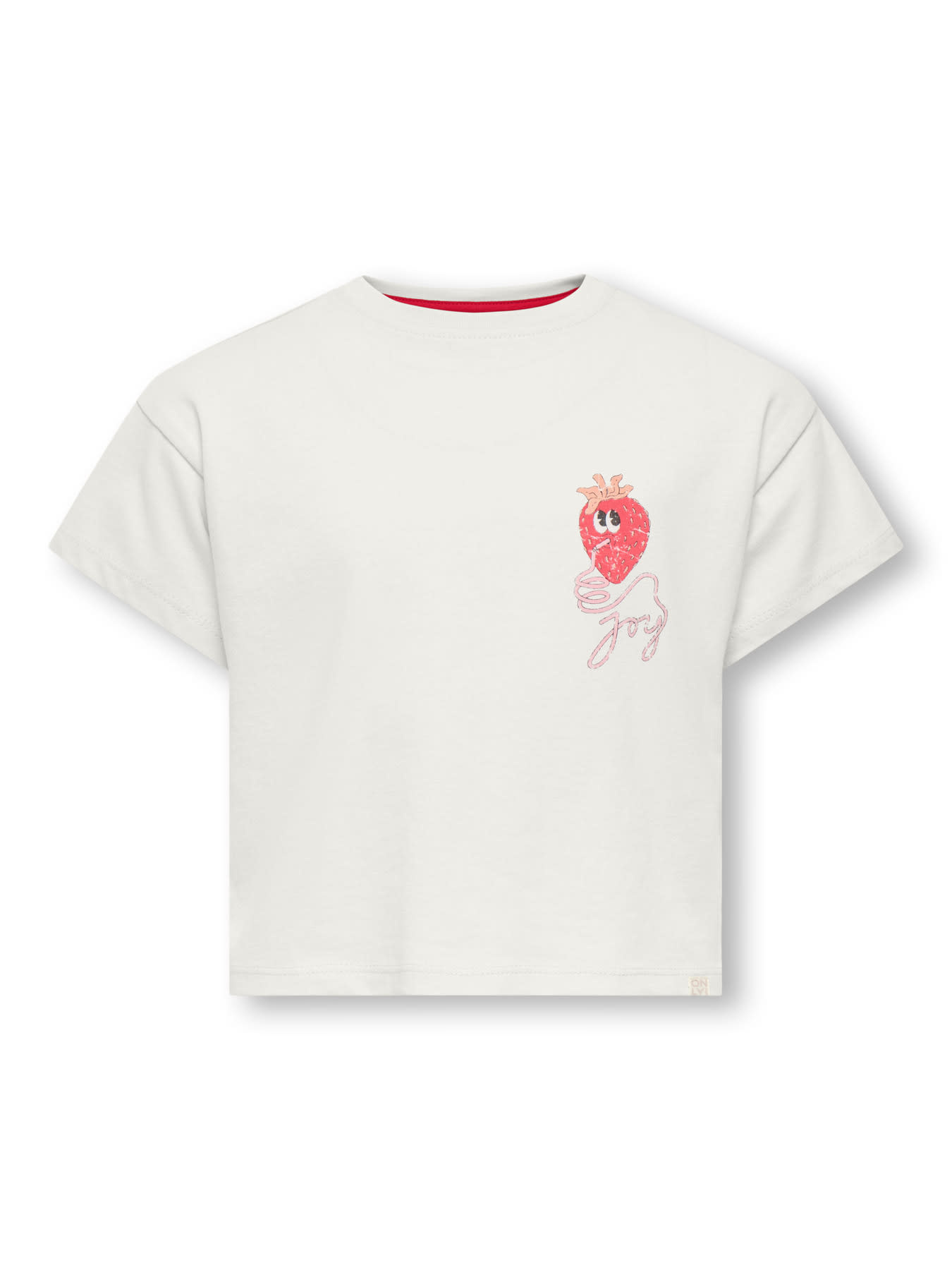 Kids Only KMGBELINDA LIFE SS REG PRINTED TEE JRS White