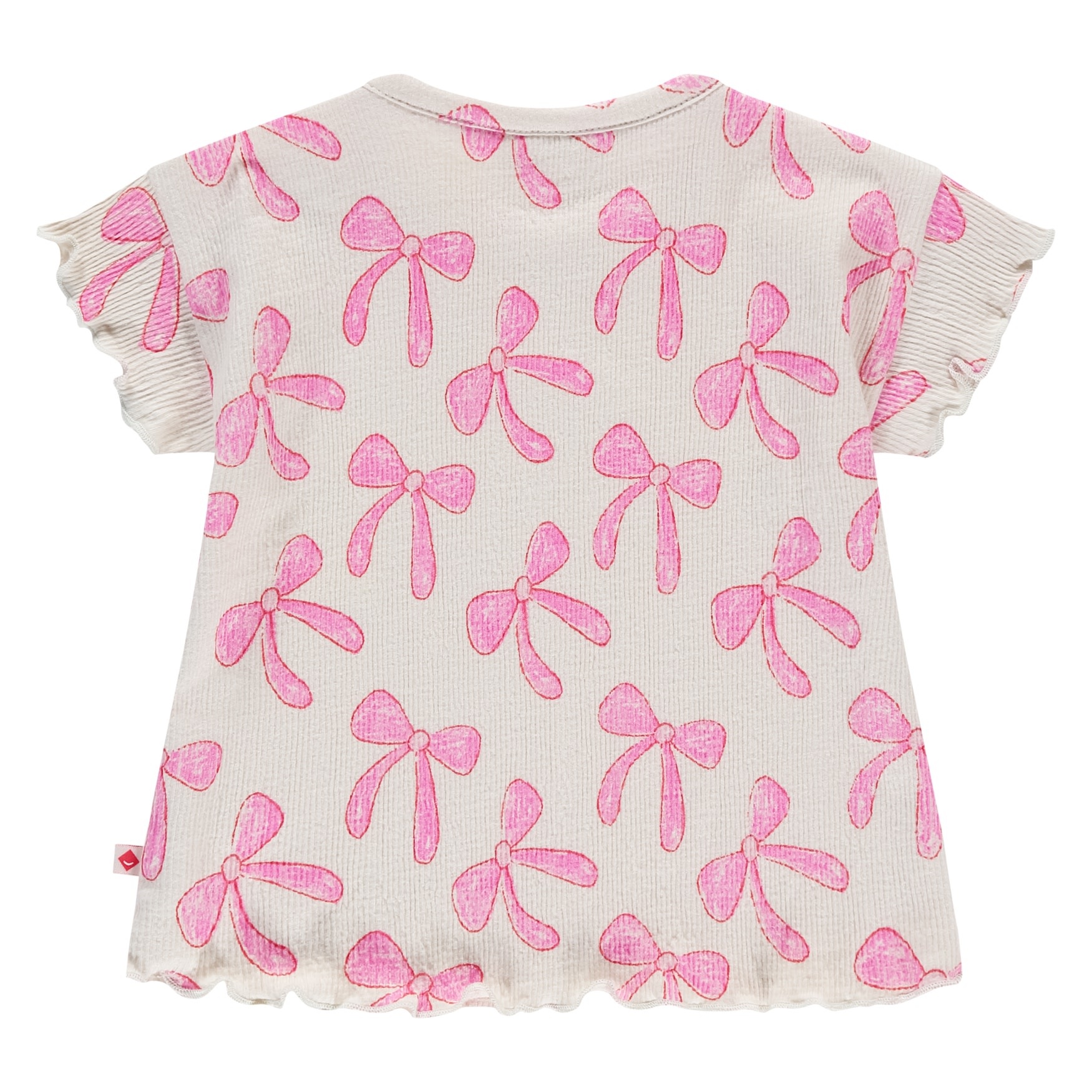 Babyface baby girls t-shirt short sleeve Ivory BBE26228628