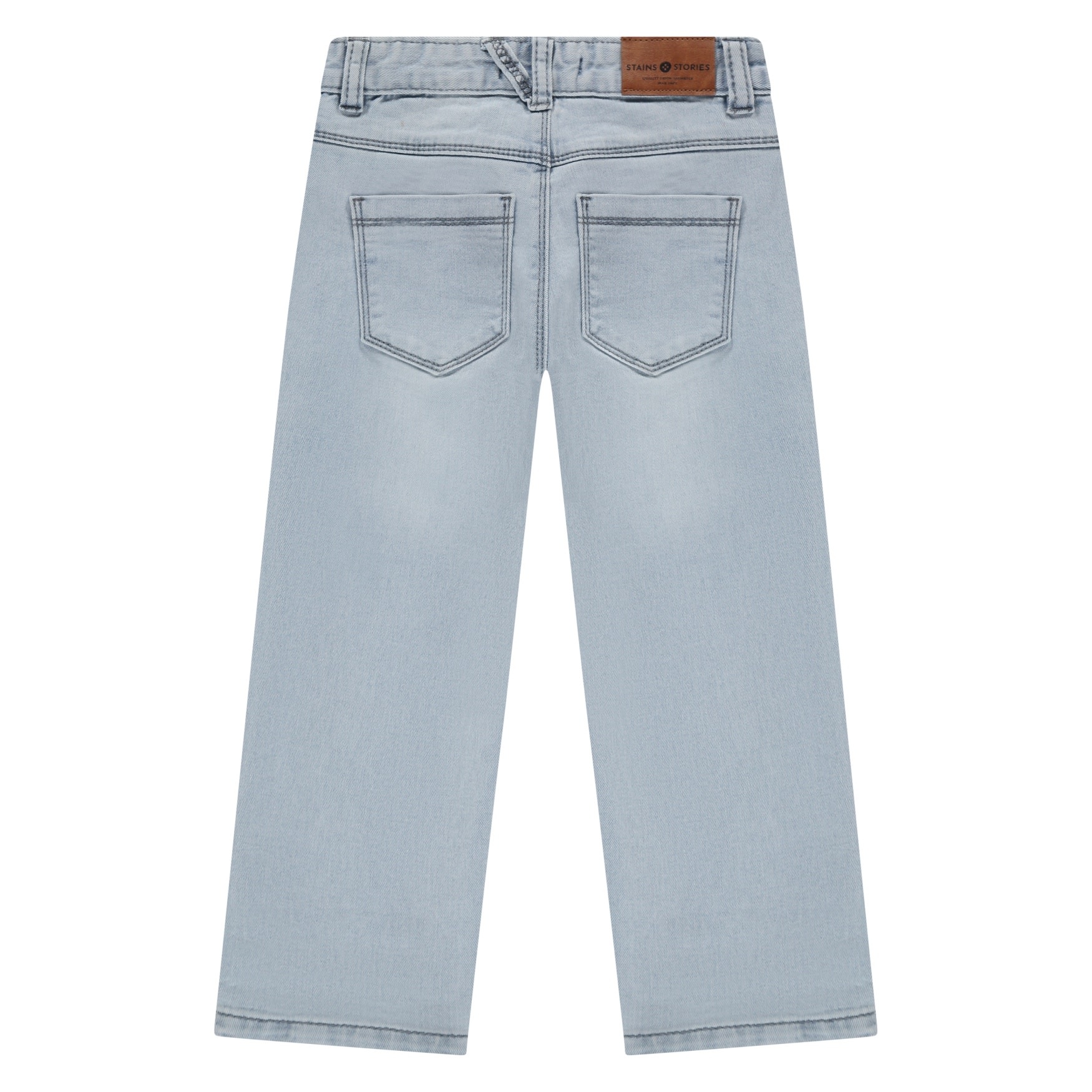 Stains & Stories boys denim wide fit Light blue denim SSA26207221