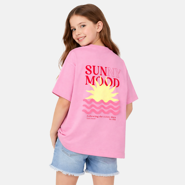 Cars Jeans Kids TEDDY TS Light Pink