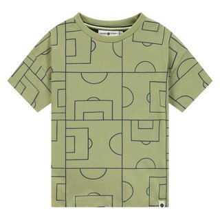 Stains & Stories boys t-shirt short sleeve Grass
