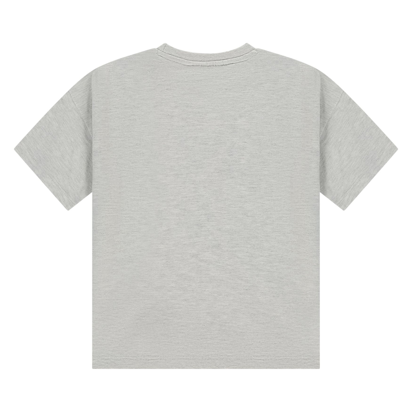 Stains & Stories boys t-shirt short sleeve wide fit Light Grey Melee