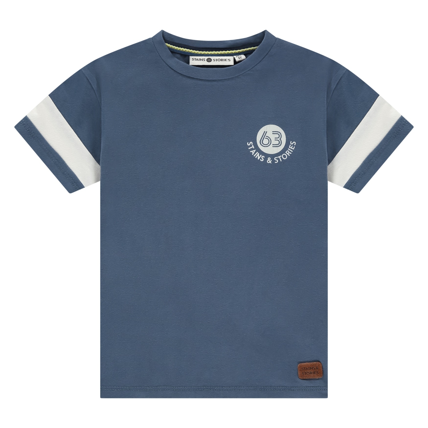 Stains & Stories boys t-shirt short sleeve wide fit Water SSA26207631