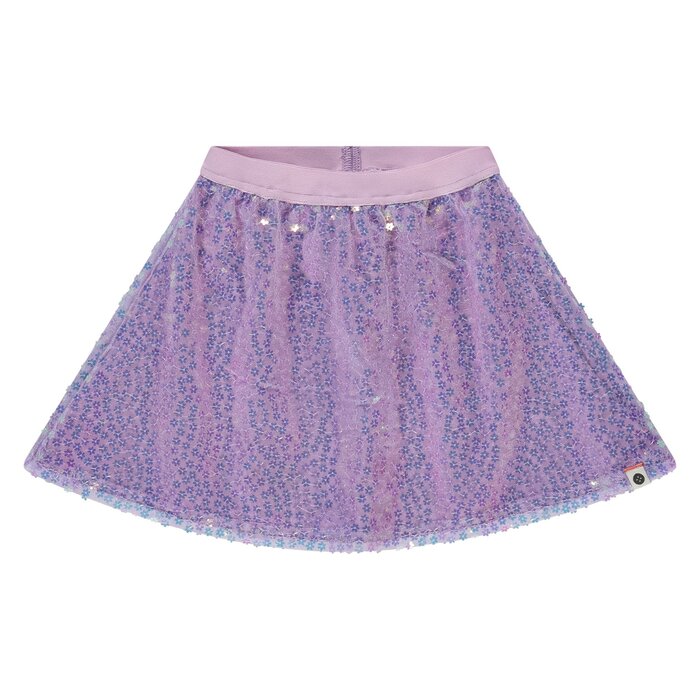 Stains & Stories girls sequin skirt Lilac