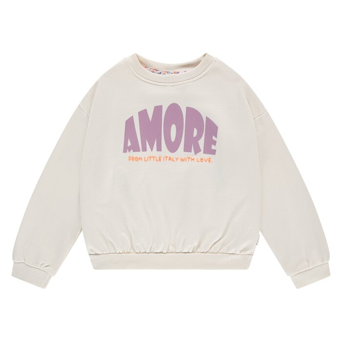 Stains & Stories girls sweat shirt Ivory SSA26208420