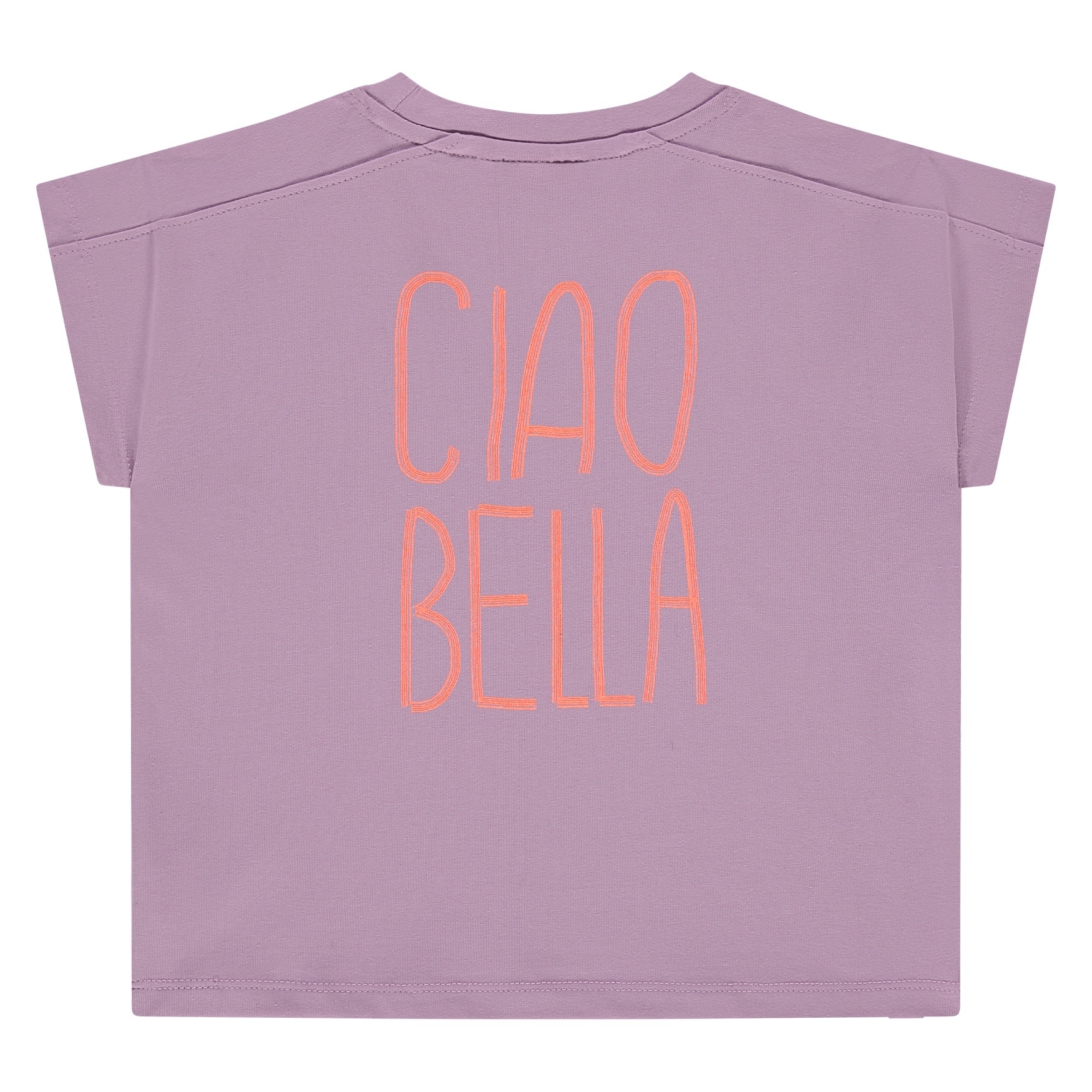 Stains & Stories girls t-shirt short sleeve Lilac