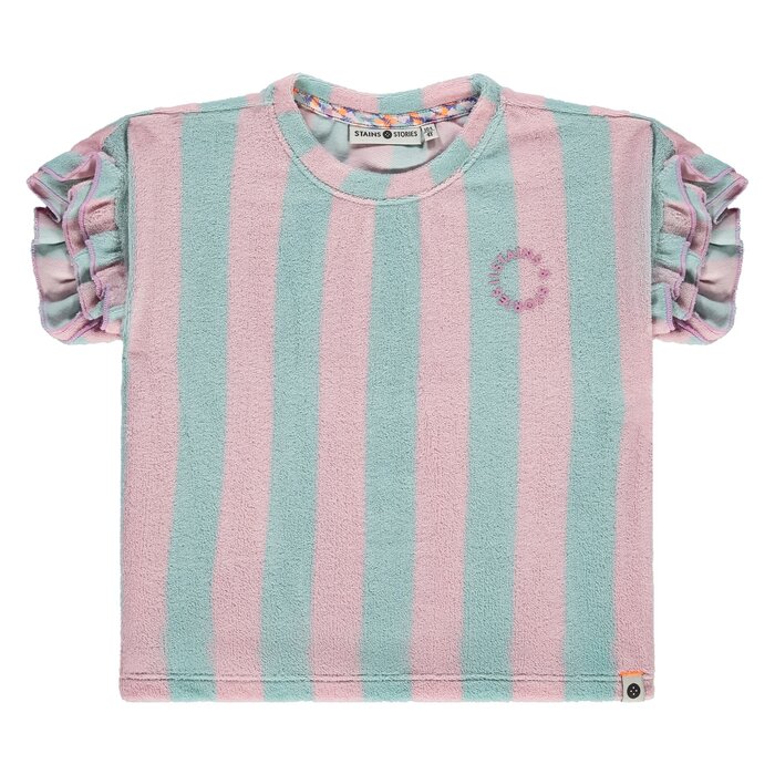 Stains & Stories girls t-shirt short sleeve Mint SSA26208624