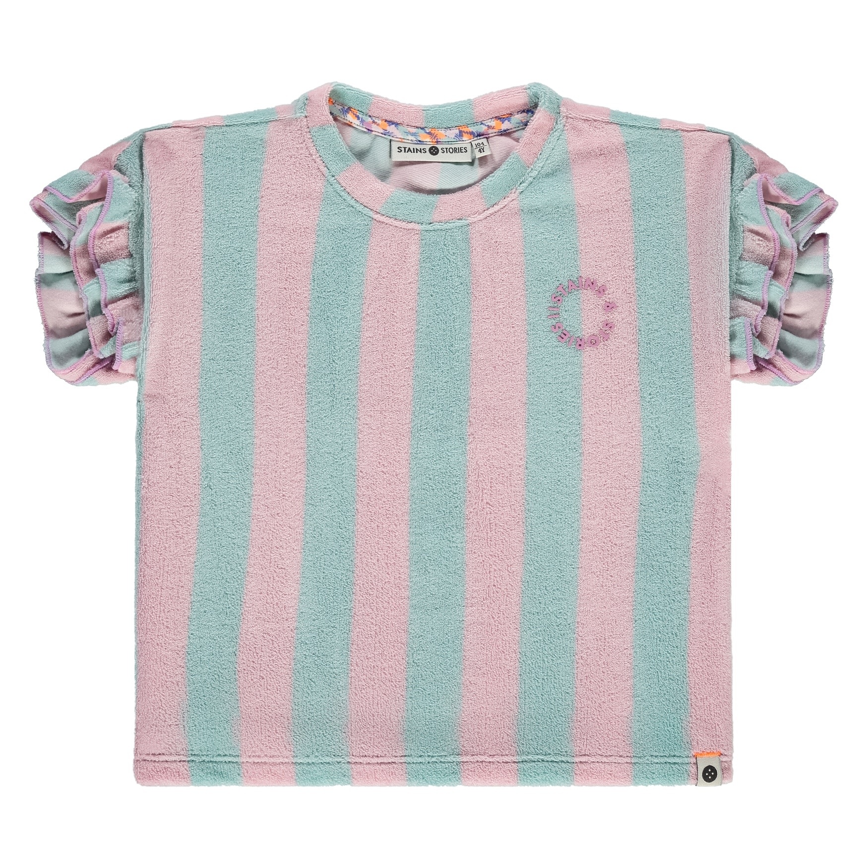 Stains & Stories girls t-shirt short sleeve Mint SSA26208624