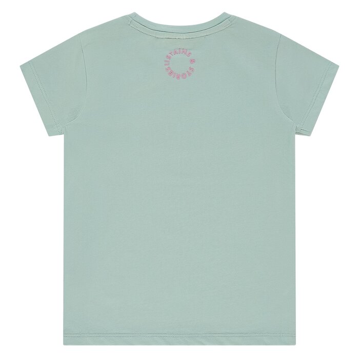 Stains & Stories girls t-shirt short sleeve Mint SSA26208626