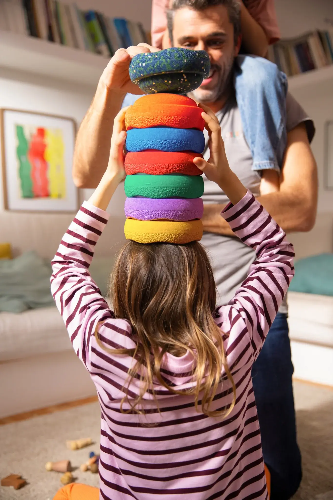 Stapelstein Stapelstein® | Mini Rainbow | Water Lily - Classic Water Lily