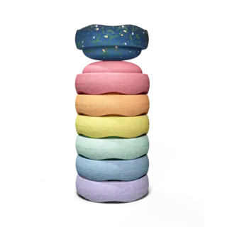 Stapelstein Stapelstein® | Mini Rainbow | Water Lily - Pastel Water Lily