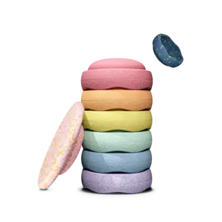 Stapelstein Stapelstein® | Rainbow Set Water Lily - Pastel Water Lily