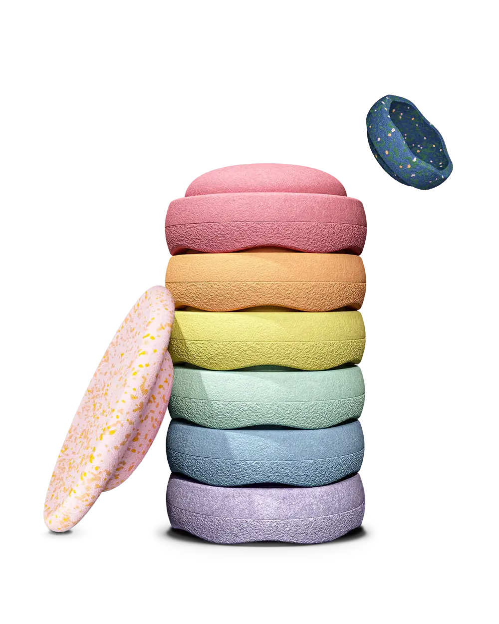 Stapelstein Stapelstein® | Rainbow Set Water Lily - Pastel Water Lily