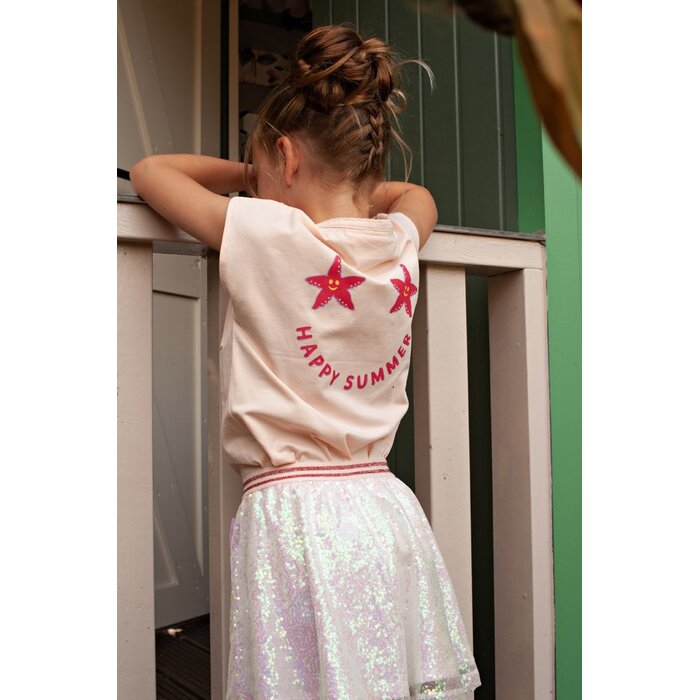 Jubel Pailetten rok l.Roze - Lazy Lagoon