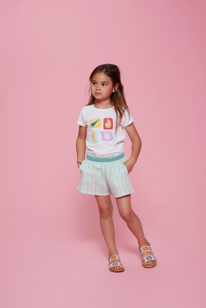 Jubel Short mousseline Mint - Lazy Lagoon