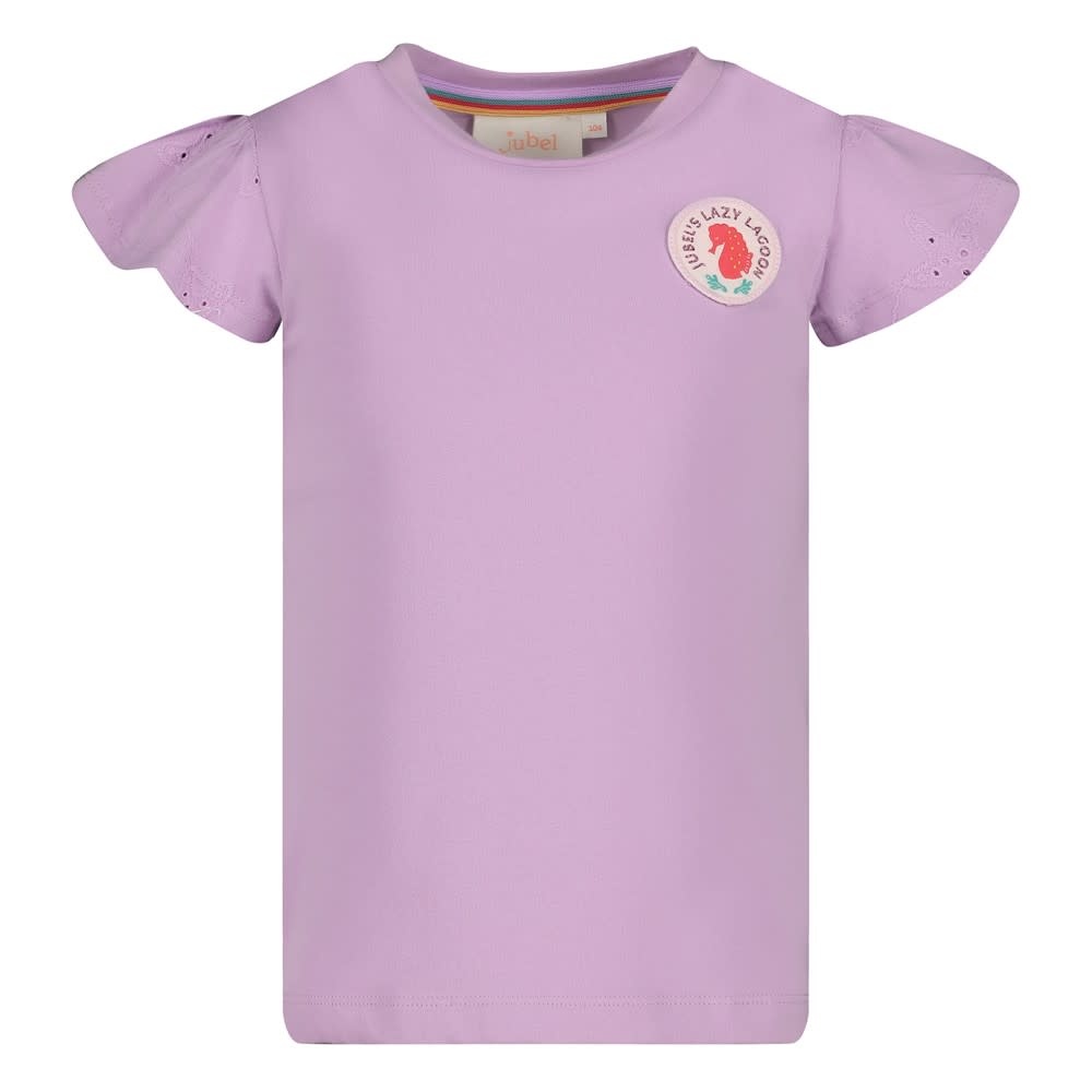 Jubel T-shirt Violet - Lazy Lagoon
