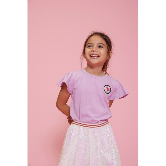 Jubel T-shirt Violet - Lazy Lagoon