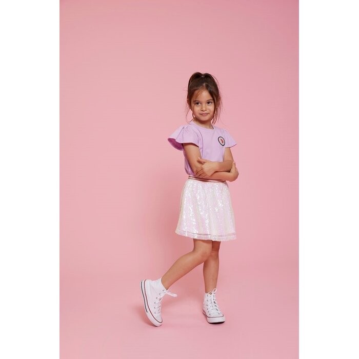 Jubel T-shirt Violet - Lazy Lagoon