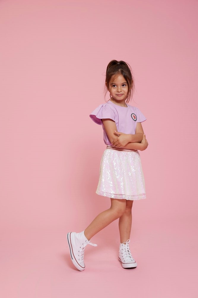 Jubel T-shirt Violet - Lazy Lagoon