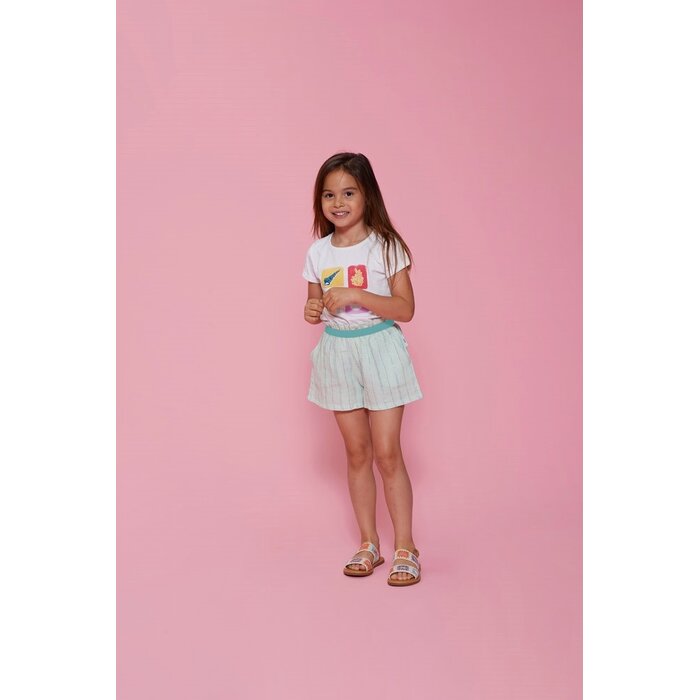 Jubel T-shirt Wit - Lazy Lagoon