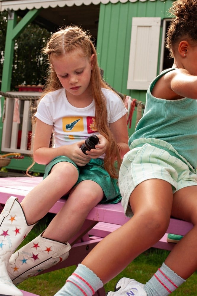 Jubel T-shirt Wit - Lazy Lagoon