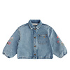 Stretch Denim | Embroidery Jacket Blue Tint