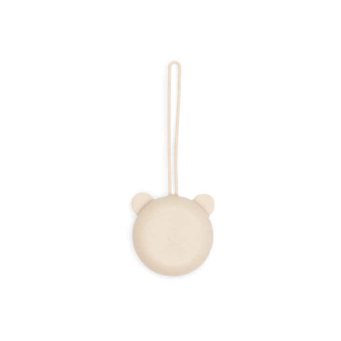 Jollein Siliconen Speenhouder Ø7cm Sand