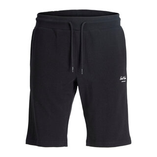 Jack & Jones JPSTGORDON ARCHIVE SWEAT SHORTS MID MNI Black