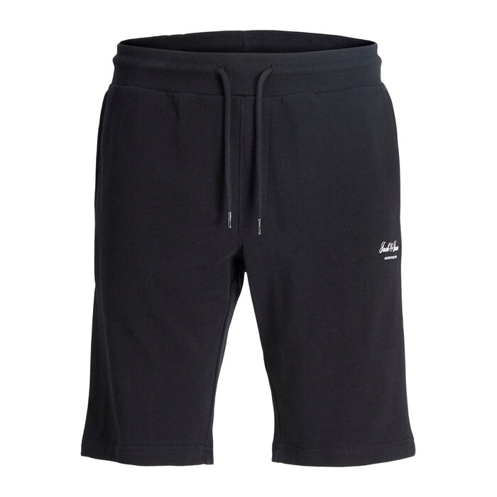 Jack & Jones JPSTGORDON ARCHIVE SWEAT SHORTS MID MNI Black