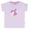 baby girls t-shirt short sleeve Lavender