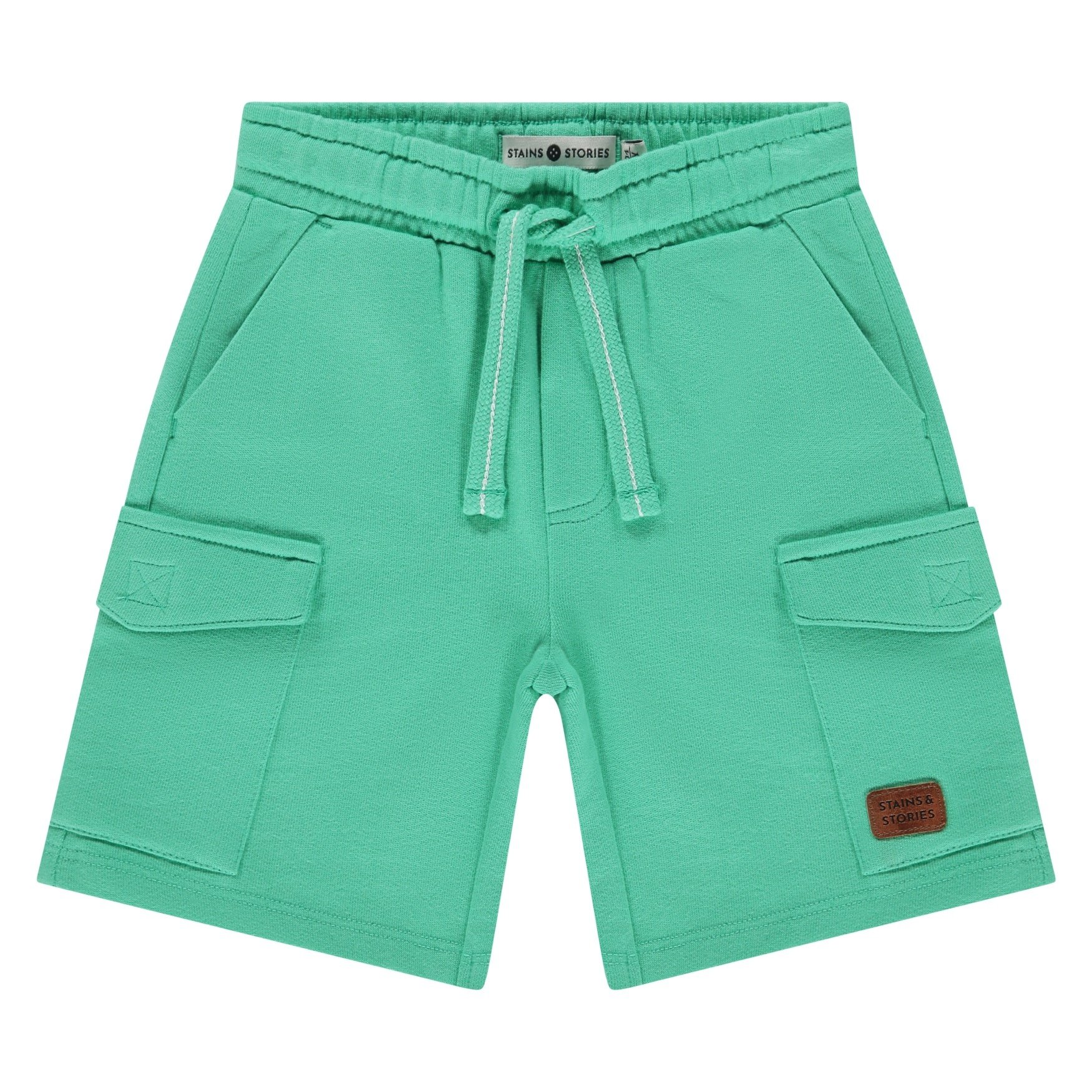 Stains & Stories boys sweatshort Emerald