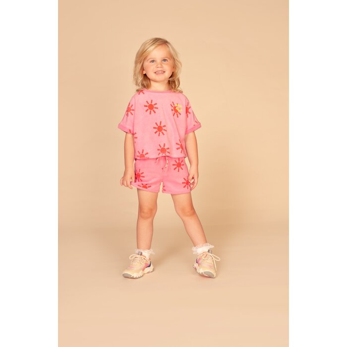 Stains & Stories girls short Neon Pink
