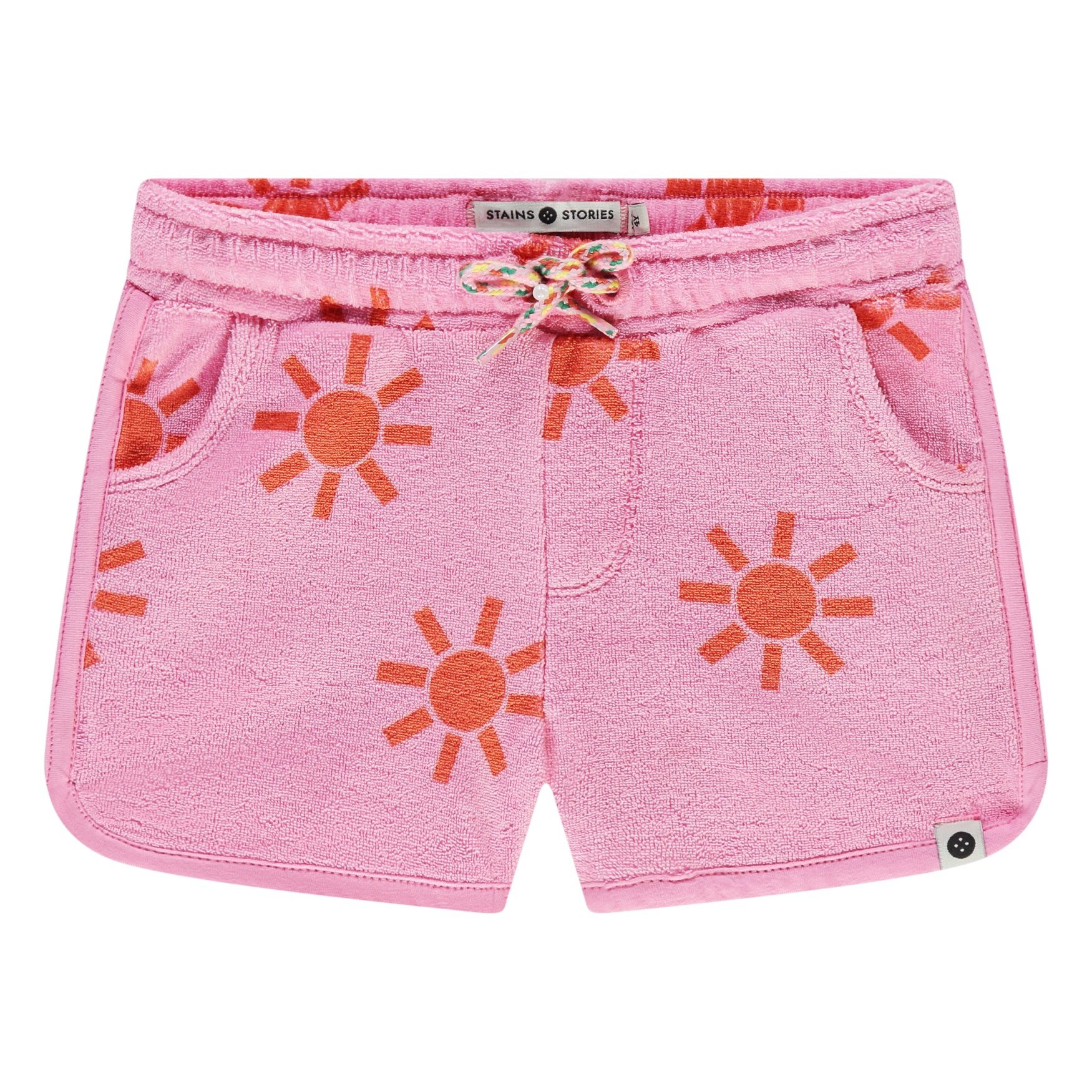 Stains & Stories girls short Neon Pink