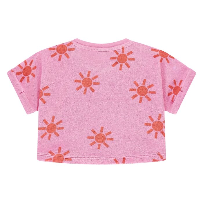 Stains & Stories girls t-shirt short sleeve Neon Pink SSA26308642