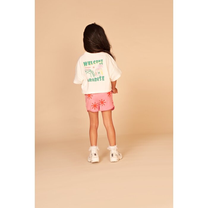 Stains & Stories girls t-shirt short sleeve White