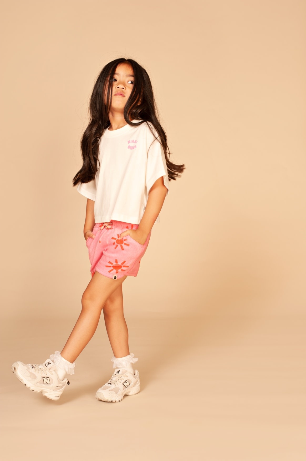 Stains & Stories girls t-shirt short sleeve White