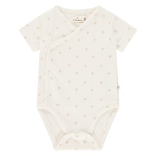 A Tiny Story baby romper short sleeve Ecru