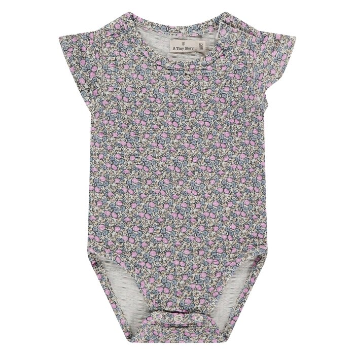 A Tiny Story baby romper short sleeve Multicolour