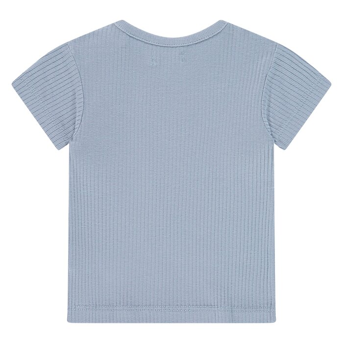 A Tiny Story baby t-shirt short sleeve Light Blue TIN26329641