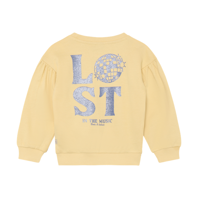 Daily7 Sweater Print Reed Yellow