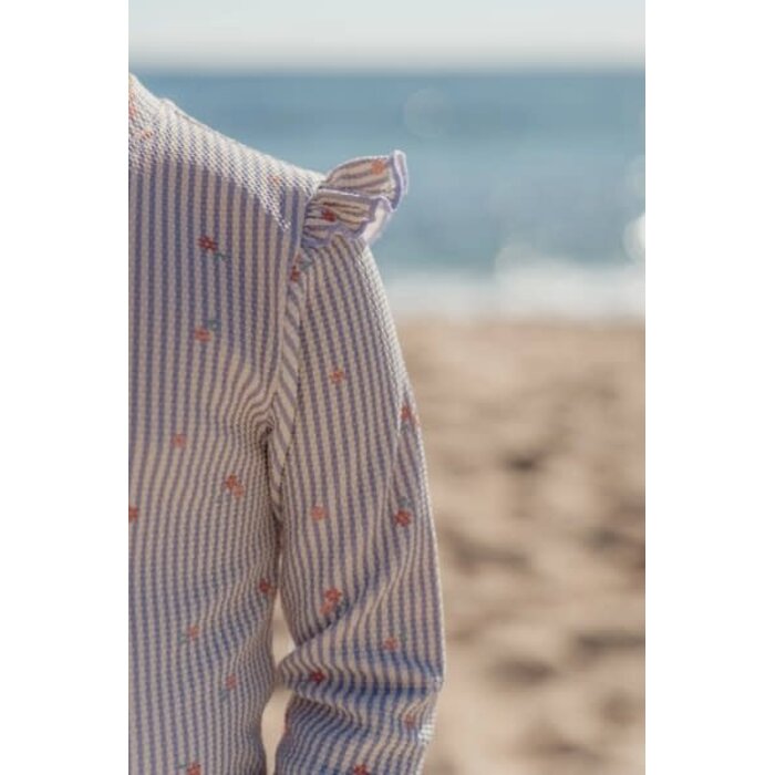 Little Dutch Zwempak lange mouwen Dreamy Stripes