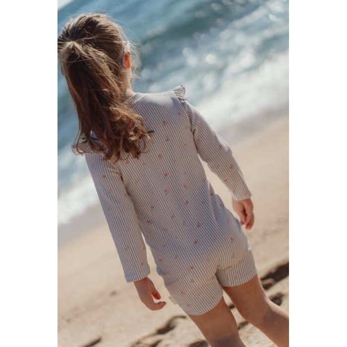 Little Dutch Zwempak lange mouwen Dreamy Stripes