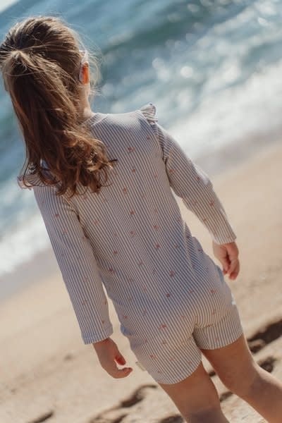 Little Dutch Zwempak lange mouwen Dreamy Stripes